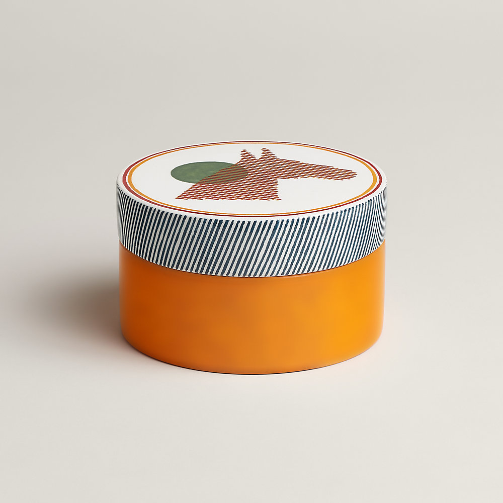 Caixa Saut Hermès, modelo pequeno - Bege | Hermès Brasil